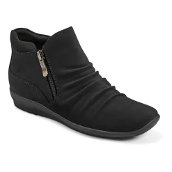 Easy Spirit Womens Aleta Flat Heel Booties