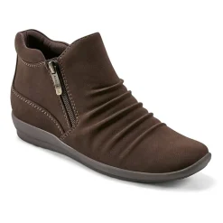 Easy Spirit Womens Aleta Flat Heel Booties