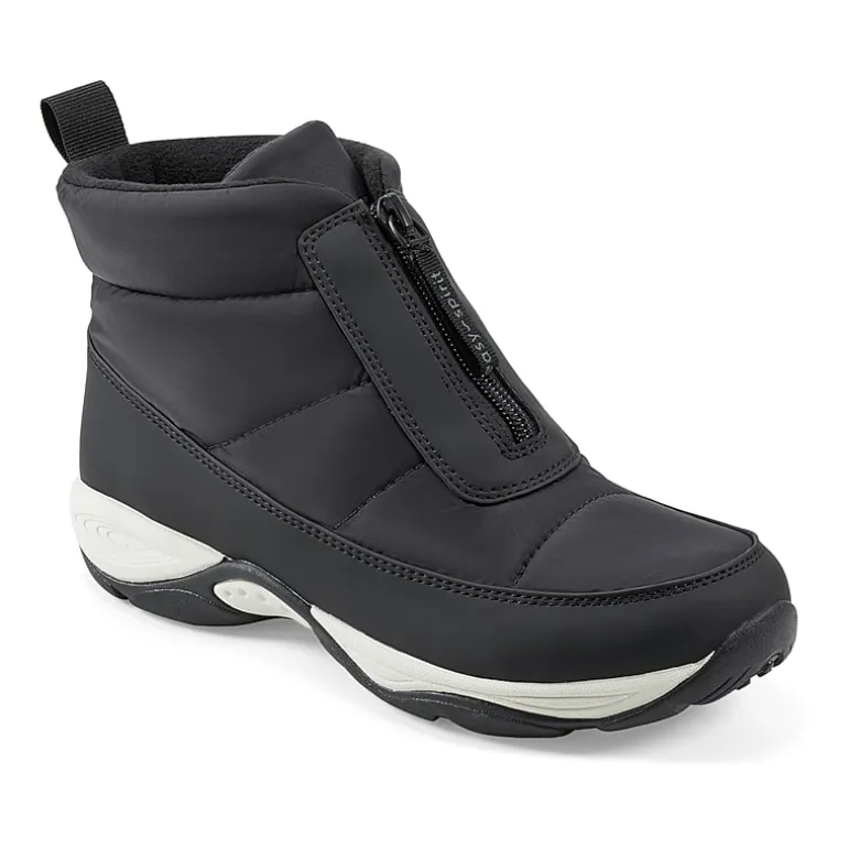 Easy Spirit Womens Edele Water Resistant Flat Heel Winter Boots