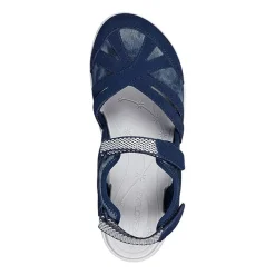 Easy Spirit Womens Esplash Adjustable Strap Flat Sandals