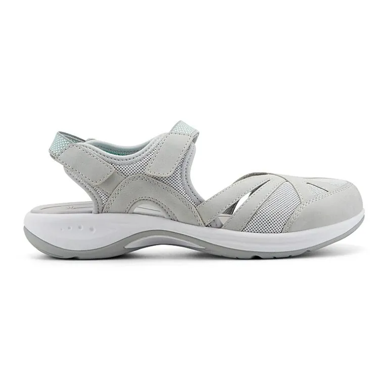 Easy Spirit Womens Esplash Adjustable Strap Flat Sandals