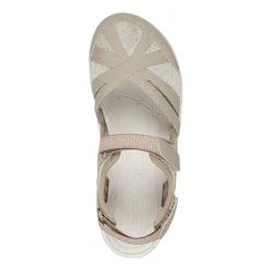Easy Spirit Womens Esplash Adjustable Strap Flat Sandals