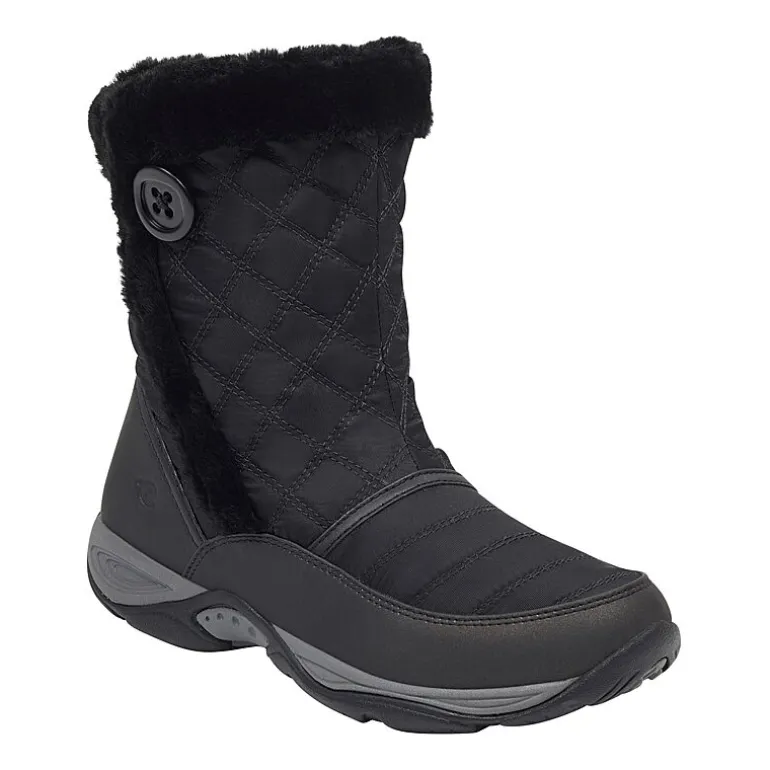 Easy Spirit Womens Exposure Water Resistant Flat Heel Winter Boots