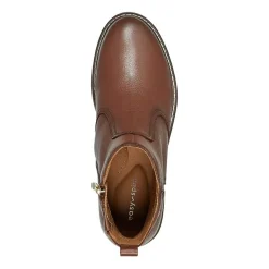Easy Spirit Womens Juna Stacked Heel Booties
