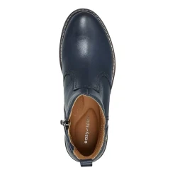 Easy Spirit Womens Juna Stacked Heel Booties