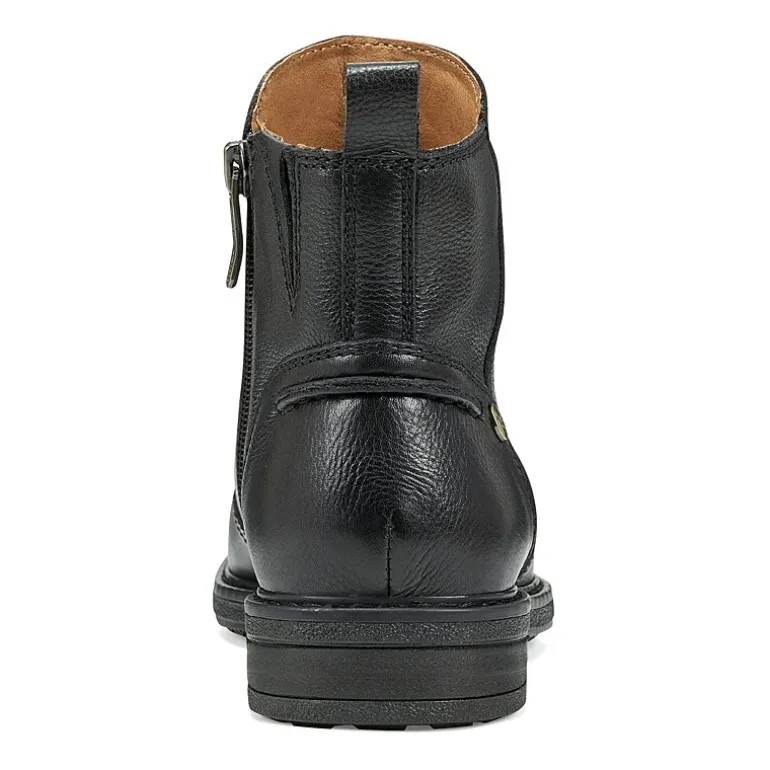 Easy Spirit Womens Juna Stacked Heel Booties