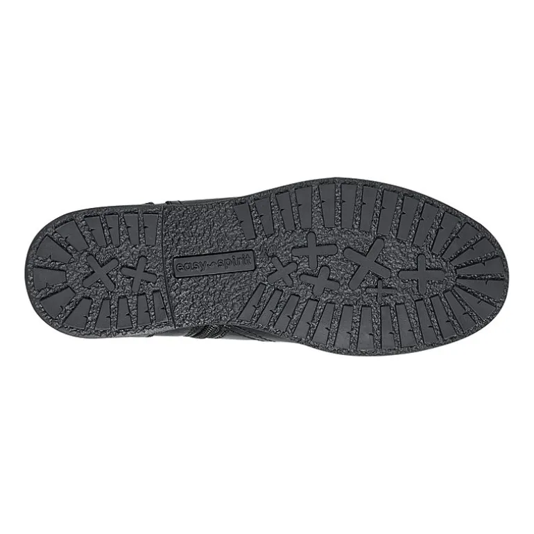 Easy Spirit Womens Juna Stacked Heel Booties