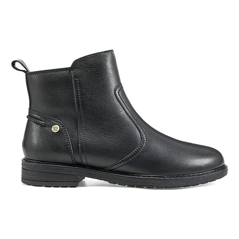 Easy Spirit Womens Juna Stacked Heel Booties