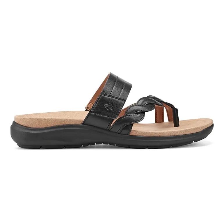 Easy Spirit Womens Waren Flat Sandals