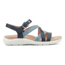 Easy Spirit Womens Wayan Adjustable Strap Flat Sandals