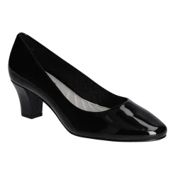 Easy Street Ballari Womens Round Stiletto Heel Pumps