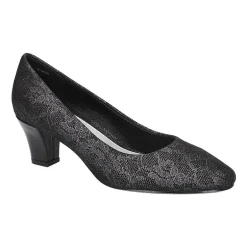 Easy Street Ballari Womens Round Stiletto Heel Pumps