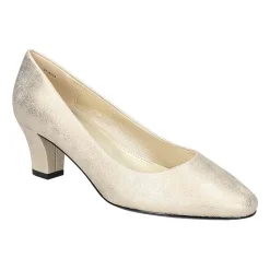 Easy Street Ballari Womens Round Stiletto Heel Pumps