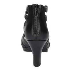 Easy Street Crissa Womens Round Open Toe Stiletto Heel Pumps
