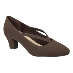 Easy Street Culver Womens Almond Closed Toe Stiletto Heel Pumps