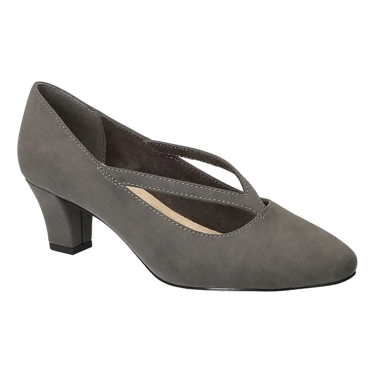 Easy Street Culver Womens Almond Closed Toe Stiletto Heel Pumps