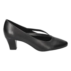 Easy Street Culver Womens Almond Closed Toe Stiletto Heel Pumps