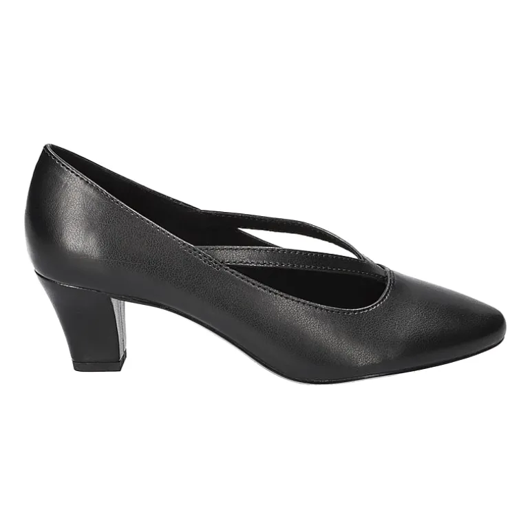 Easy Street Culver Womens Almond Closed Toe Stiletto Heel Pumps