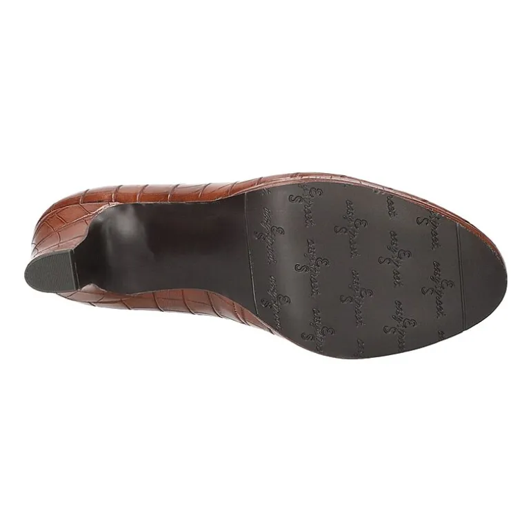Easy Street Equinox Womens Round Stiletto Heel Pumps