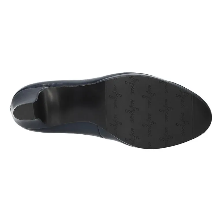Easy Street Equinox Womens Round Stiletto Heel Pumps