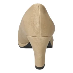 Easy Street Equinox Womens Round Stiletto Heel Pumps