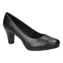 Easy Street Equinox Womens Round Stiletto Heel Pumps