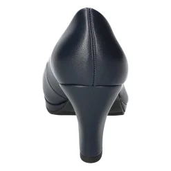 Easy Street Equinox Womens Round Stiletto Heel Pumps