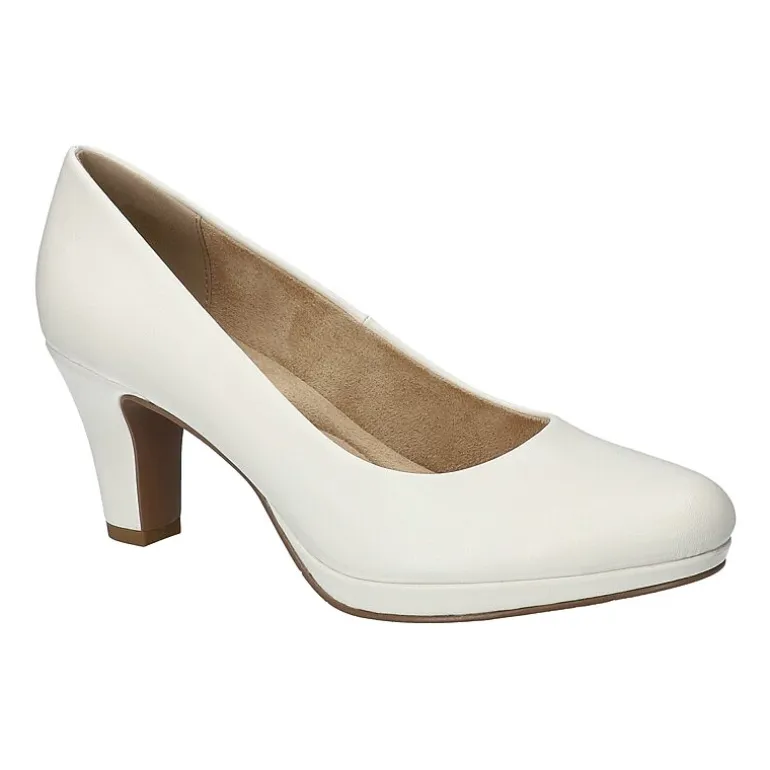 Easy Street Equinox Womens Round Closed Toe Stiletto Heel Pumps
