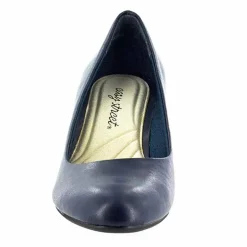 Easy Street Fabulous Womens Round Cone Heel Pumps