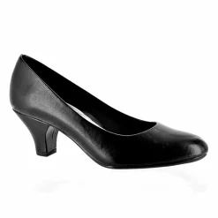 Easy Street Fabulous Womens Round Cone Heel Pumps