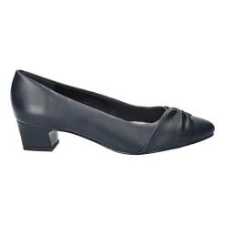 Easy Street Lyanna Womens Round Closed Toe Flat Heel Pumps