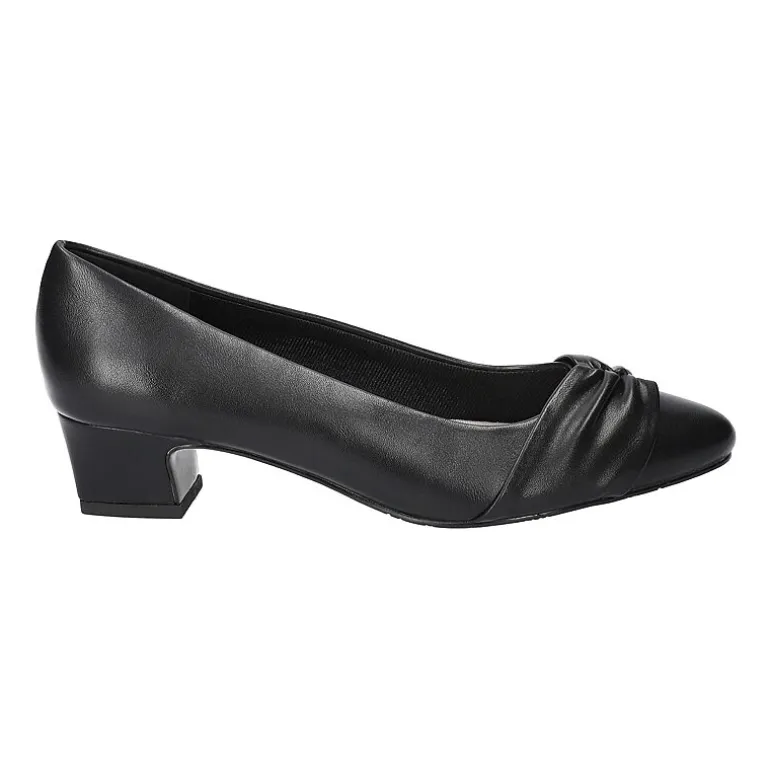 Easy Street Lyanna Womens Round Closed Toe Flat Heel Pumps