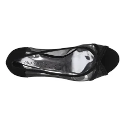 Easy Street Picaboo Womens Round Open Toe Stiletto Heel Pumps