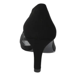 Easy Street Picaboo Womens Round Open Toe Stiletto Heel Pumps