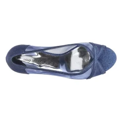 Easy Street Picaboo Womens Round Open Toe Stiletto Heel Pumps