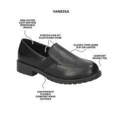 Easy Street Vanessa Womens Moc Closed Toe Slip-On Shoe