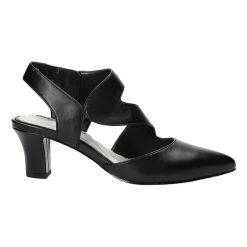 Easy Street Venue Womens Pointed Closed Toe Stiletto Heel Pumps