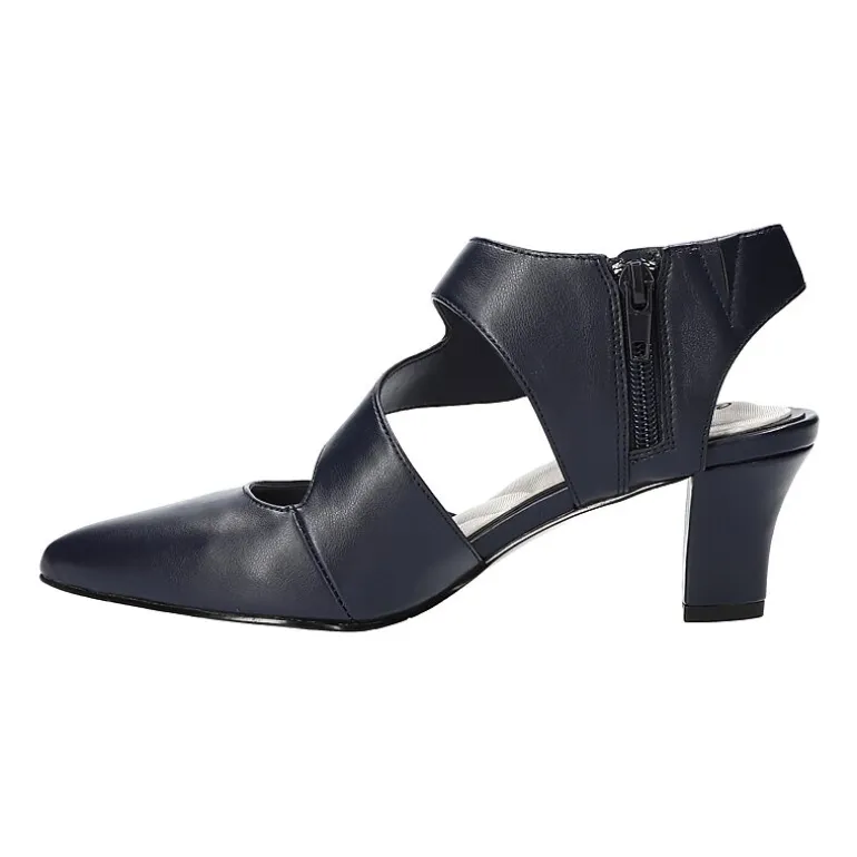 Easy Street Venue Womens Pointed Closed Toe Stiletto Heel Pumps