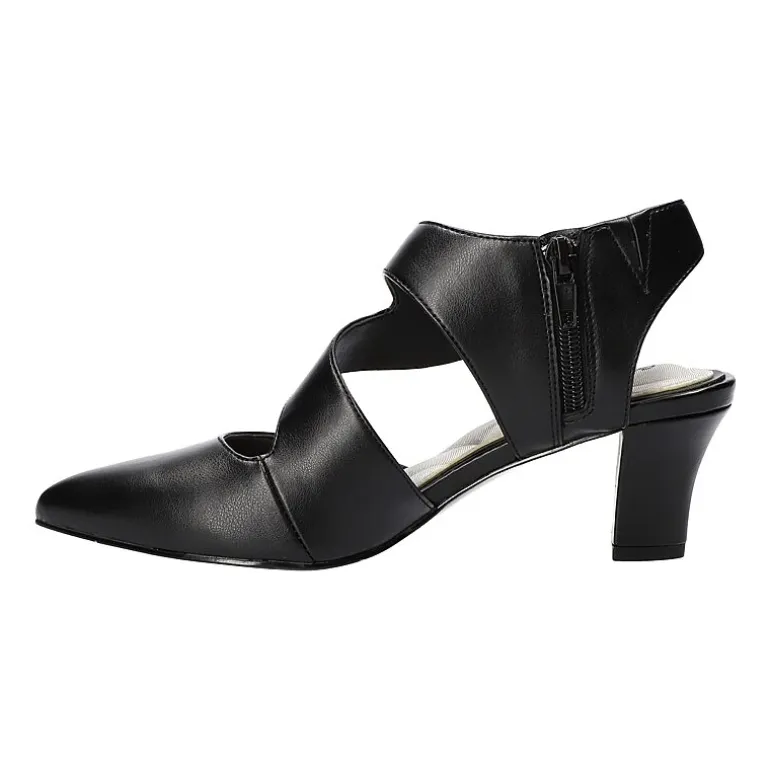 Easy Street Venue Womens Pointed Closed Toe Stiletto Heel Pumps