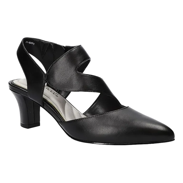 Easy Street Venue Womens Pointed Closed Toe Stiletto Heel Pumps