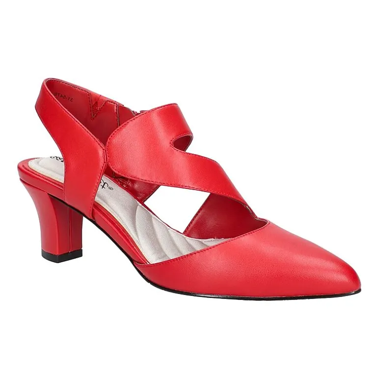 Easy Street Venue Womens Pointed Closed Toe Stiletto Heel Pumps