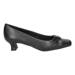 Easy Street Waive Womens Square Kitten Heel Pumps