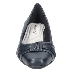Easy Street Waive Womens Square Kitten Heel Pumps