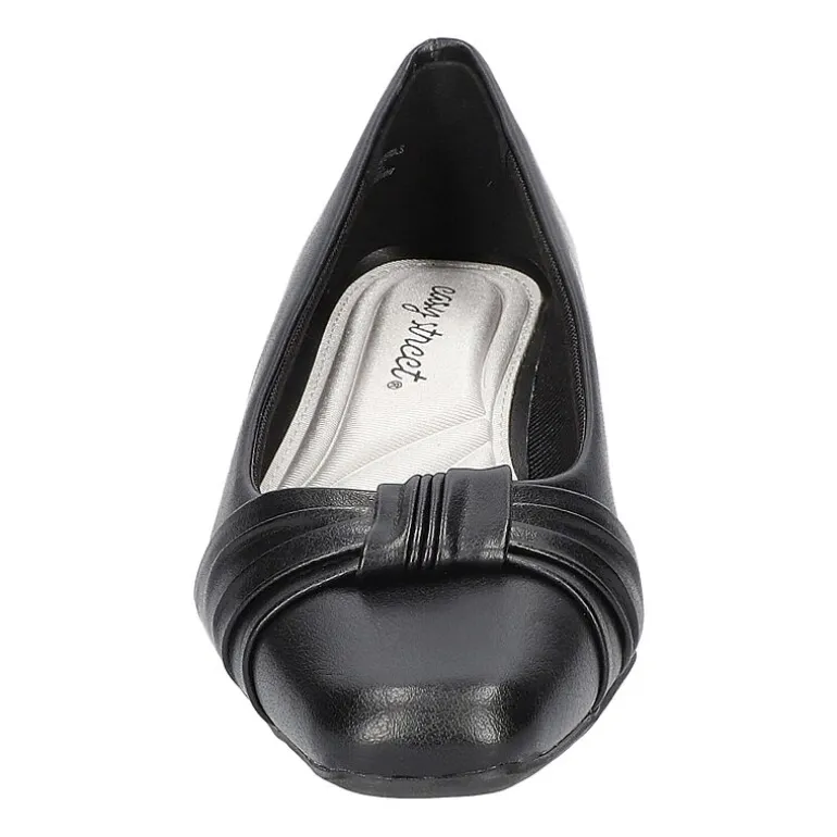 Easy Street Waive Womens Square Kitten Heel Pumps