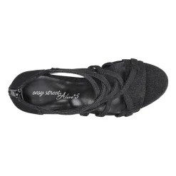 Easy Street Womens Bee Heeled Sandals