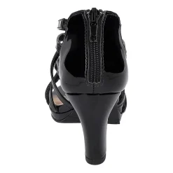 Easy Street Womens Bee Heeled Sandals