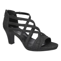 Easy Street Womens Bee Heeled Sandals