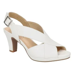 Easy Street Womens Christy Heeled Sandals