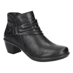 Easy Street Womens Damita Block Heel Booties