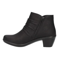 Easy Street Womens Damita Block Heel Booties